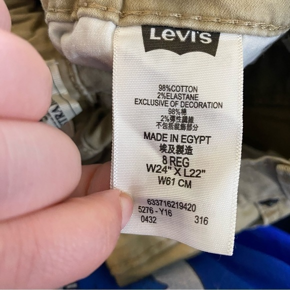 Levi’s 514 Straight Pant Khaki Beige 8 Regular - Picture 4 of 6